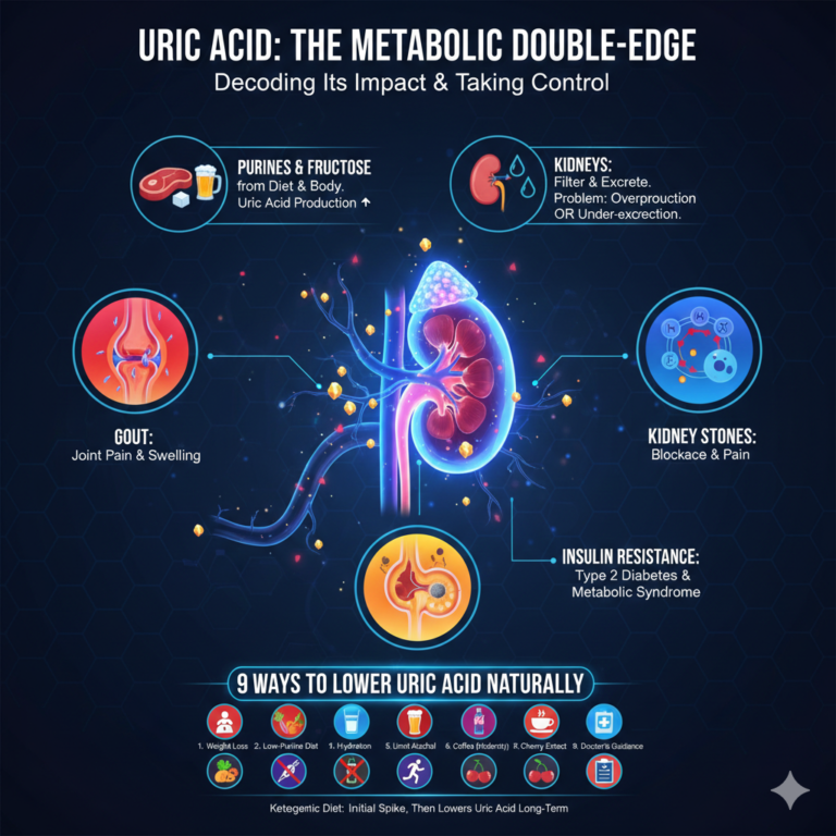 Impact Of Uric Acid Levels On Your Metabolic Health