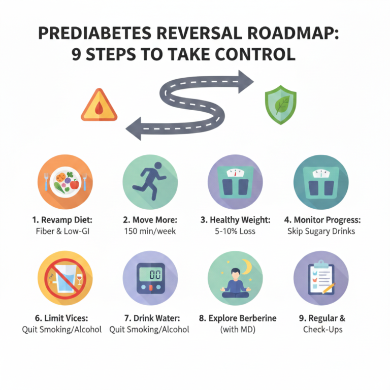 Prediabetes Practical Steps to Take Control and Reverse the Trend
