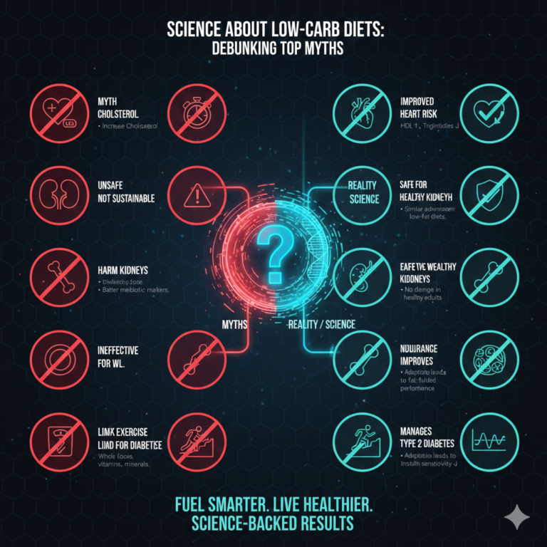 Science About Low-Carb Diets Debunking Top Myths