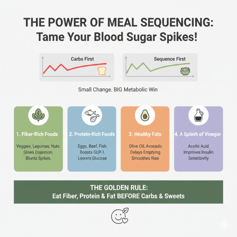 Sugar-Busting Power of What You Eat First