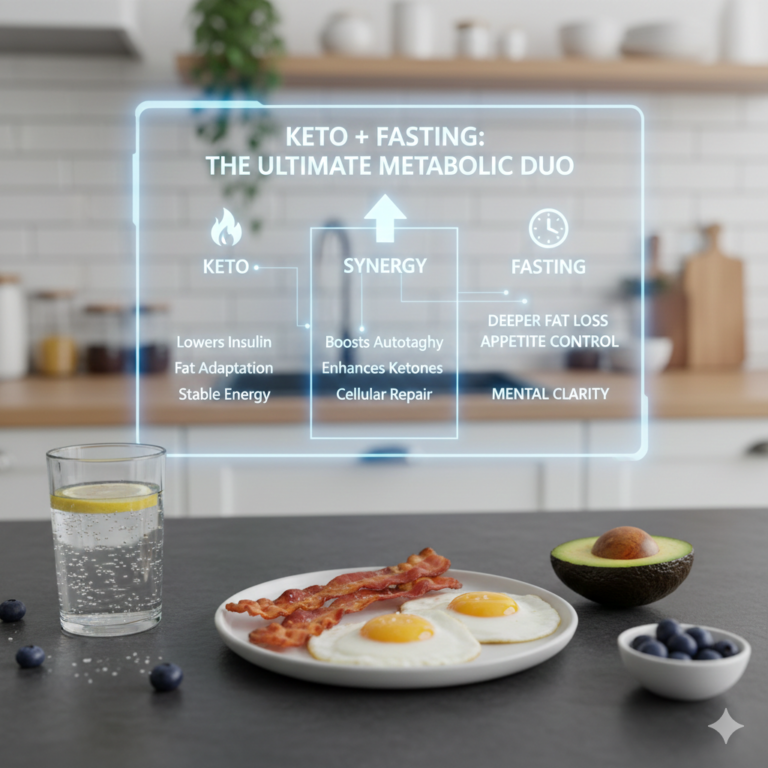 Why Keto and Fasting Might The Ultimate Fat-Burning Tools
