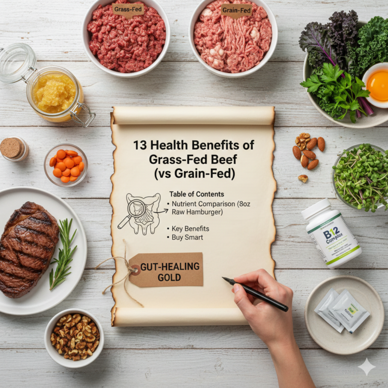 13 Health Benefits of Grass-Fed Beef (vs Grain-Fed)