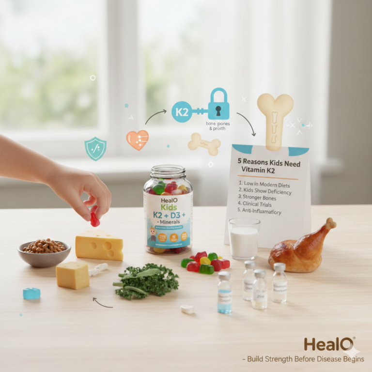 5 Reasons Kids Need Vitamin K2 Supplements for Strong Bones & Beyond