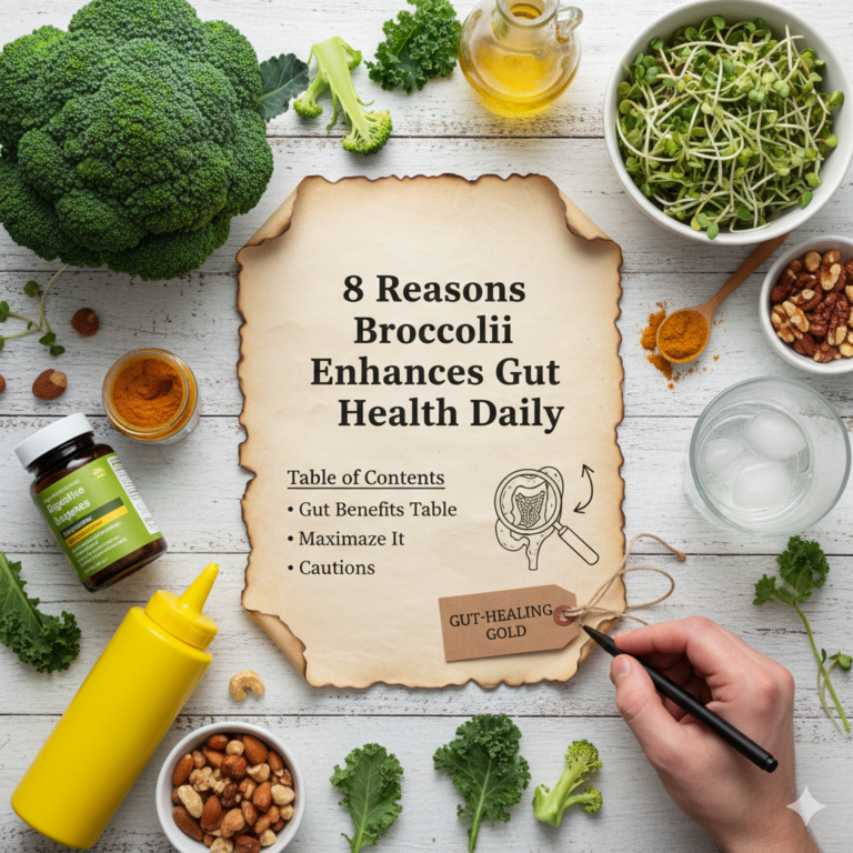 8 Reasons Broccoli Enhances Gut Health Daily