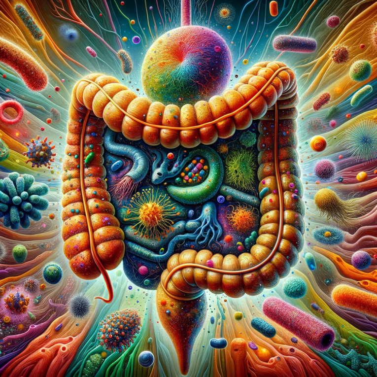 An-artistic-representation-of-the-human-gut-microbiome