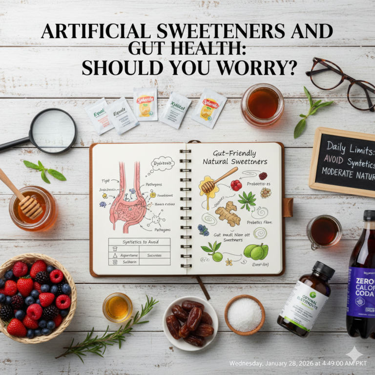 Artificial Sweeteners & Gut Health Should You Worry