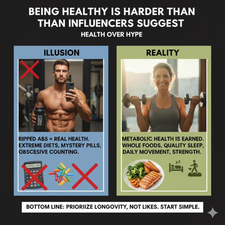 Being Healthy is Harder Than Influencers Suggest
