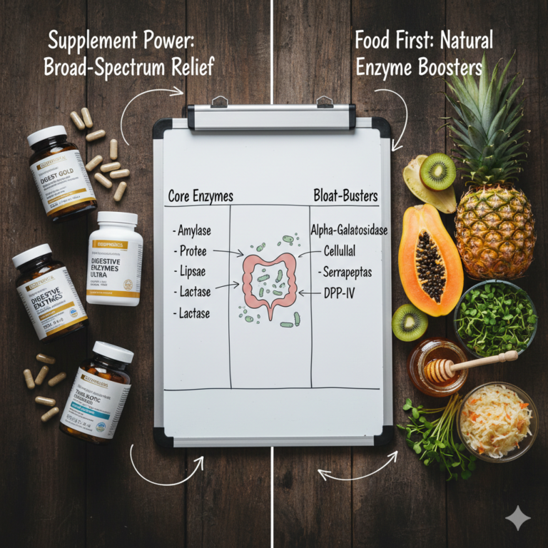 Best Digestive Enzymes for Bloating and IBS Top Picks, Types, and Tips