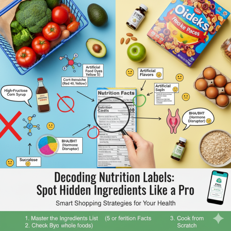 Decoding Nutrition Labels Spot Hidden Ingredients Like a Pro