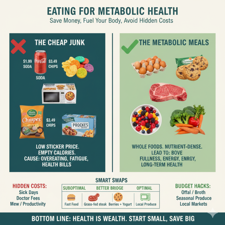 Eating for Metabolic Health on a Budget