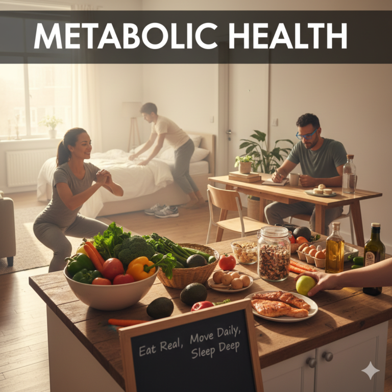 How to Live Metabolic Health Simple Principles for Lifelong Vitality