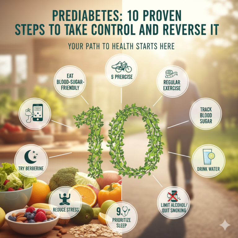 Prediabetes 10 Proven Steps to Take Control and Reverse It