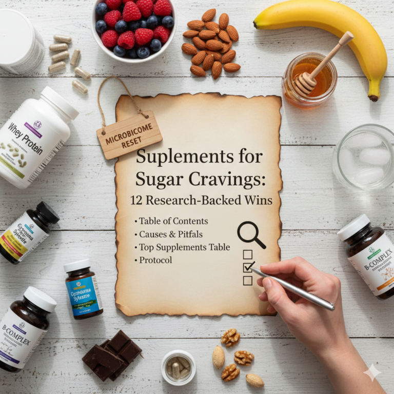 Supplements for Sugar Cravings 12 Research-Backed Wins