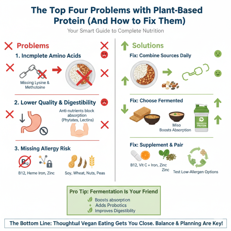 The Top Four Problems with Plant-Based Protein (And How to Fix Them)
