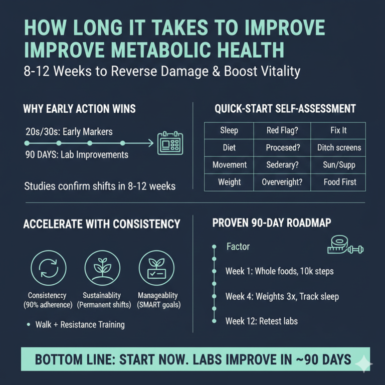 This is How Long It Takes to Improve Metabolic Health