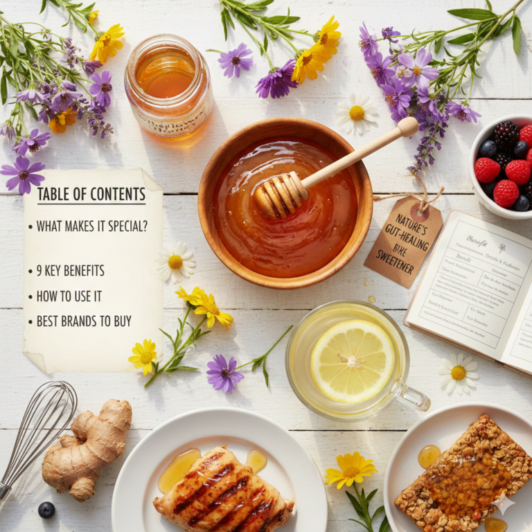 Wildflower Honey Benefits Nature's Gut-Healing Sweetener + How to Use It