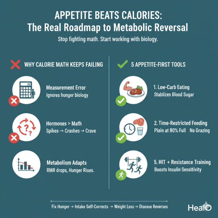 Appetite Beats Calories The Real Roadmap to Metabolic Reversal