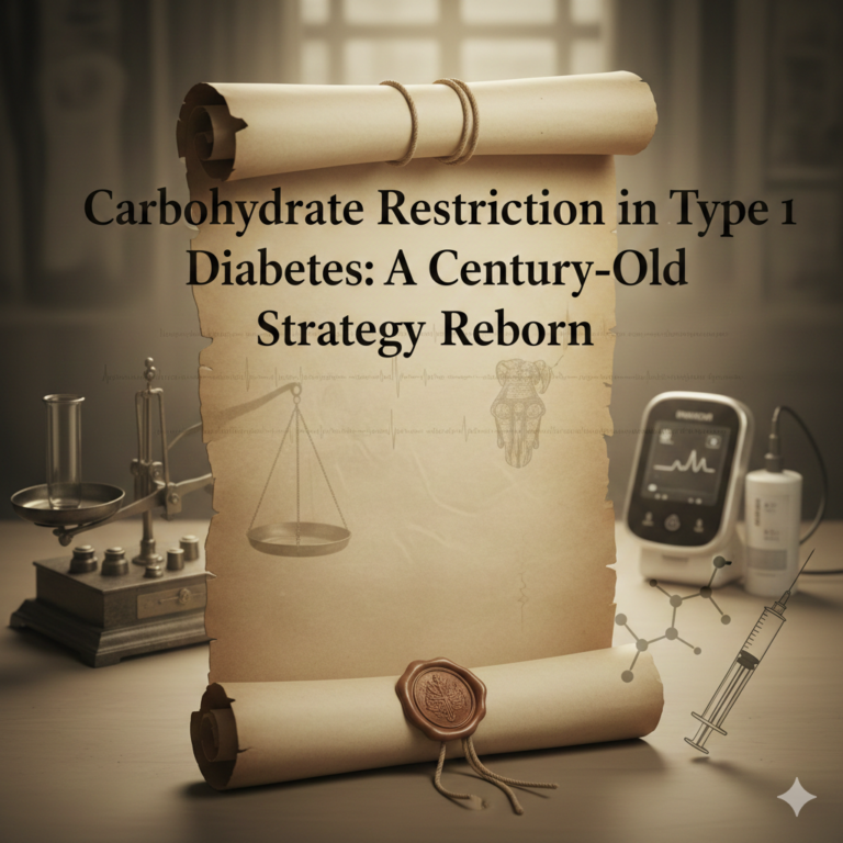 Carbohydrate Restriction in Type 1 Diabetes A Century-Old Strategy Reborn