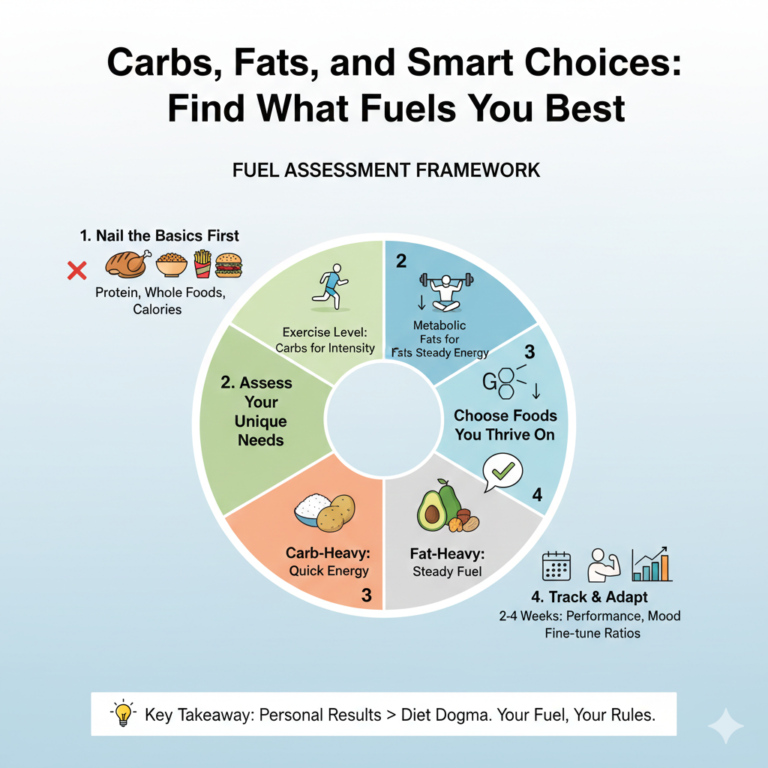 Carbs, Fats, and Smart Choices Find What Fuels You Best