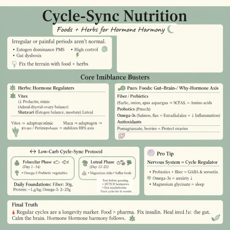Cycle-Sync Nutrition