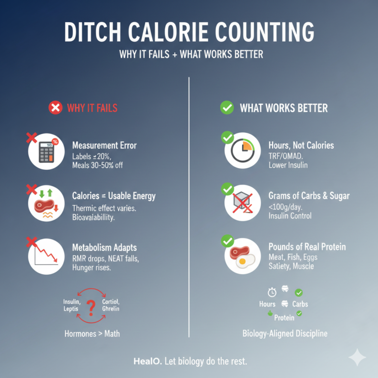 Ditch Calorie Counting Why It Fails + What Works Better
