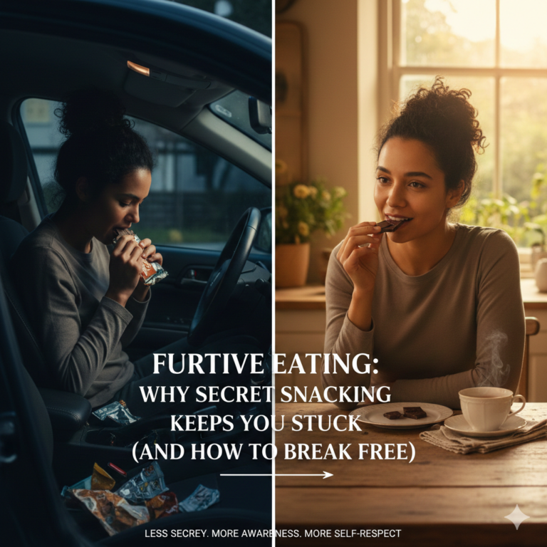 Furtive Eating Why Secret Snacking Keeps You Stuck (And How to Break Free)