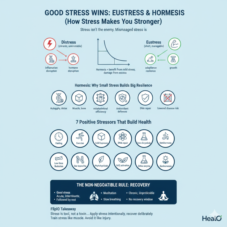 Good Stress Wins Eustress & Hormesis (How Stress Makes You Stronger)