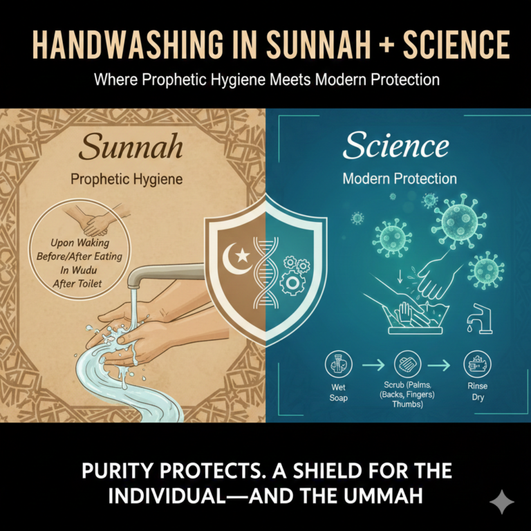 Handwashing in Sunnah + Science