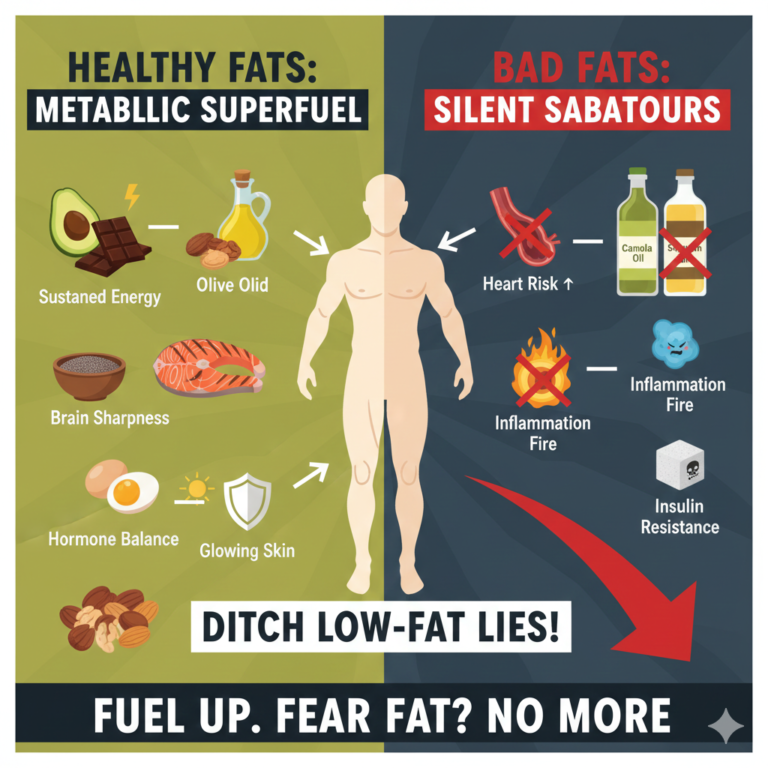 Healthy Fats Your Metabolic Superfuel (Ditch Low-Fat Lies)