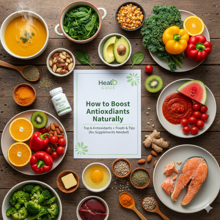 How to Boost Antioxidants Naturally