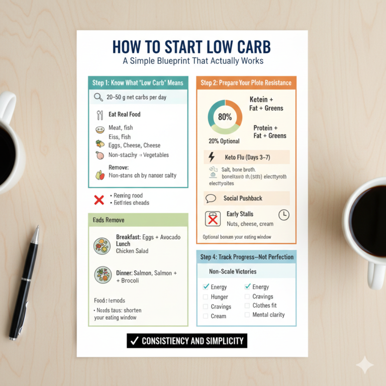 How to Start Low Carb