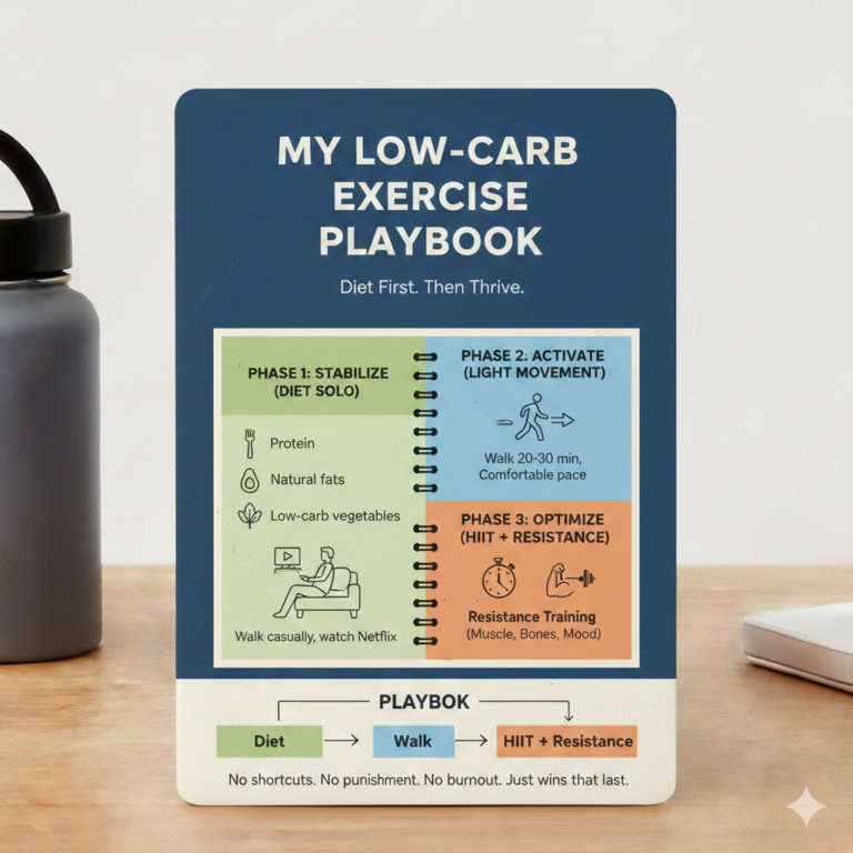 My Low-Carb Exercise Playbook