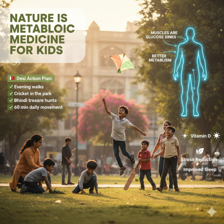Nature Is Metabolic Medicine for Kids 🌳