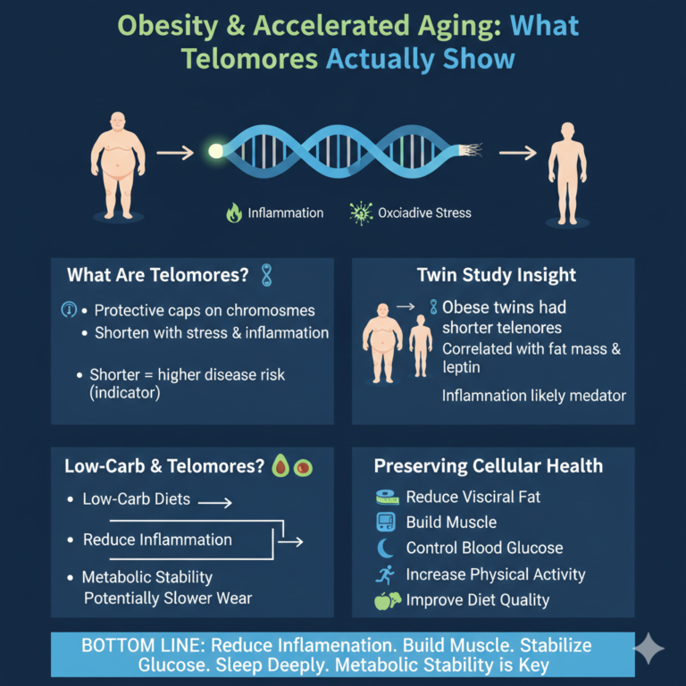 Obesity & Accelerated Aging What Telomeres Actually Show