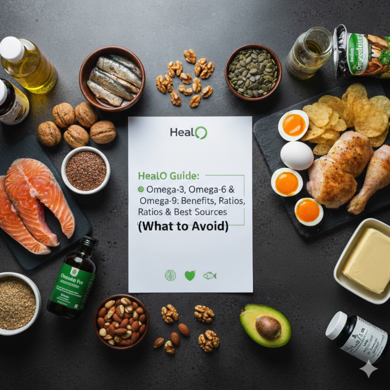 Omega-3, Omega-6 & Omega-9 Benefits, Ratios & Best Sources (What to Avoid)
