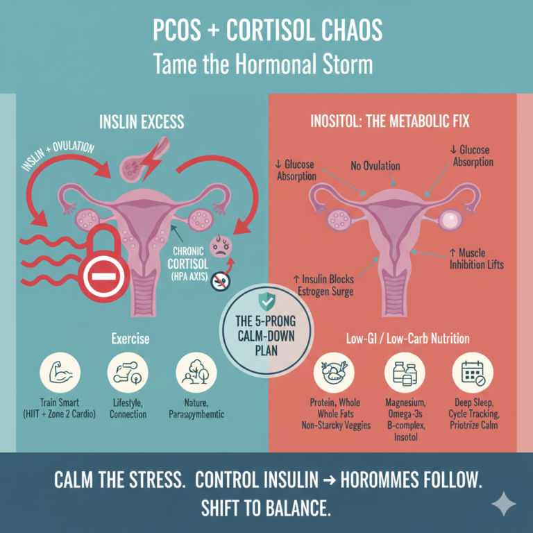 PCOS + Cortisol Chaos