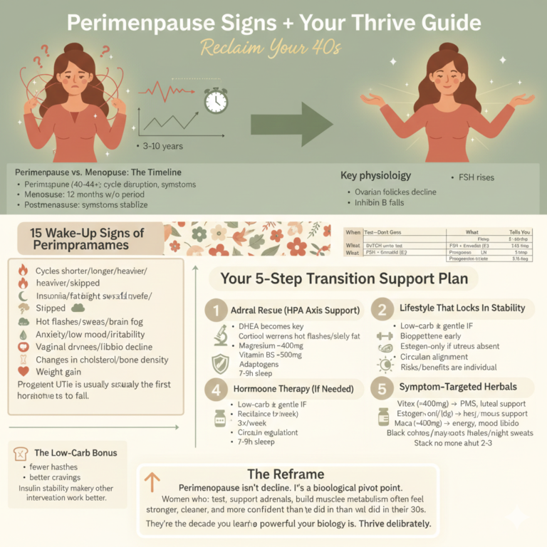 Perimenopause Signs + Your Thrive Guide