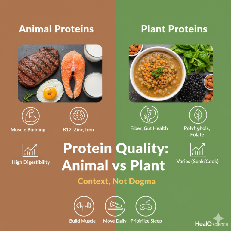 Protein Quality Animal vs Plant