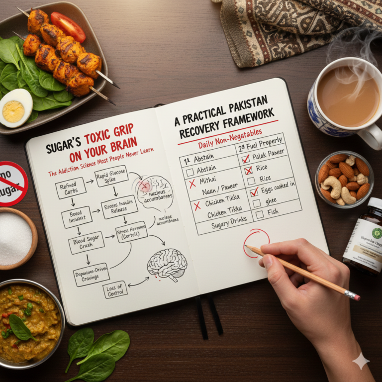 Sugar's Toxic Grip on Brain