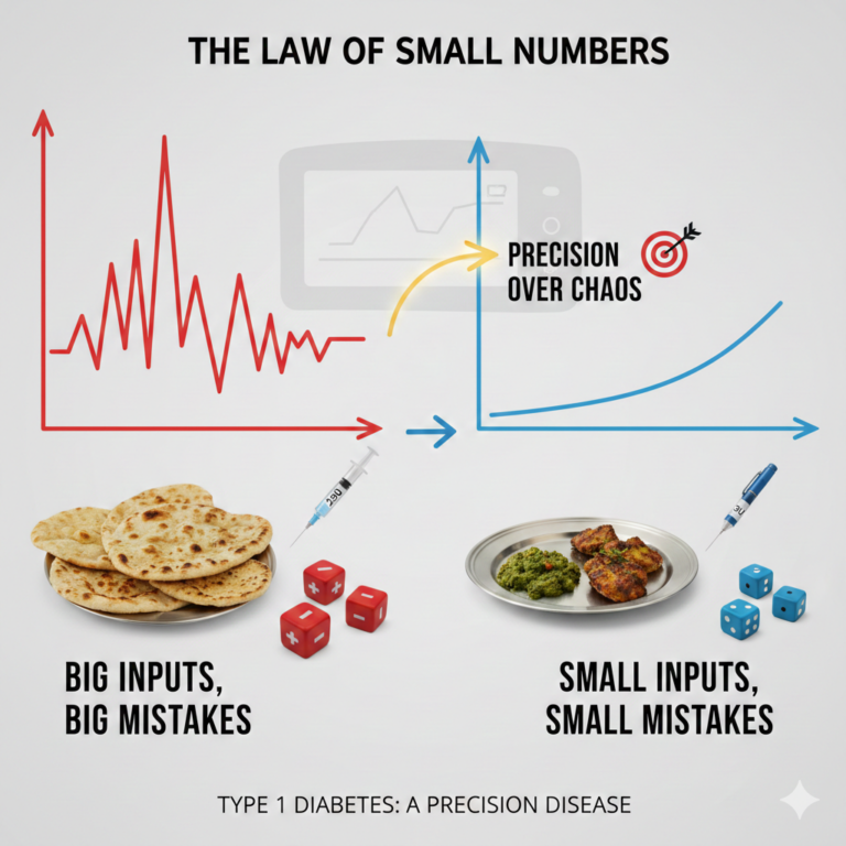 The Law of Small Numbers Precision Over Chaos in Type 1 Diabetes 🎯 (2)