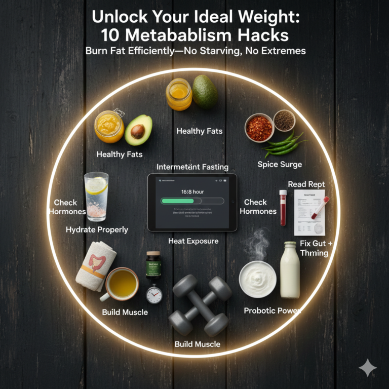 Unlock Your Ideal Weight 10 Metabolism Hacks