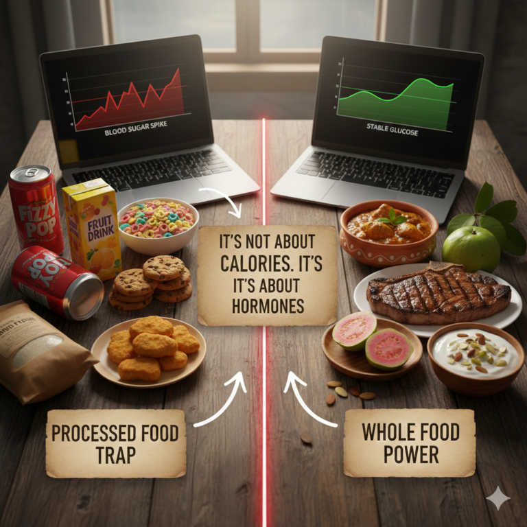 Whole Foods Beat Processed — It’s Not About Calories. It’s About Hormones
